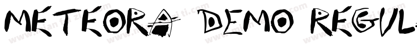 Meteora DEMO Regula字体转换
